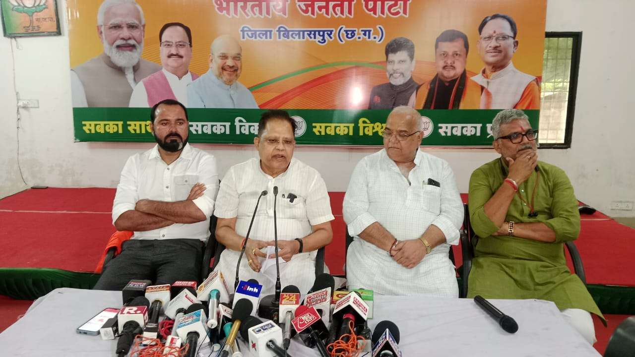 अमर अग्रवाल का भूपेश पर बड़ा हमला, कहा- पुत्र मोह में पूरी कांग्रेस को सड़क पर झोंका, कोल आवंटन के लिए खुद लिखा था पत्र