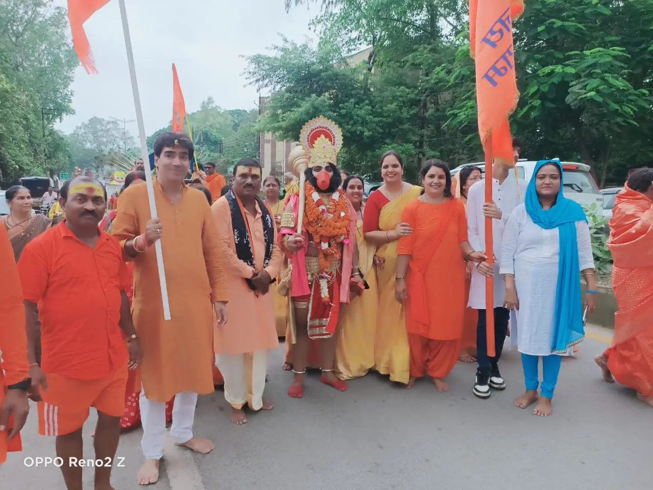 जय वंदेमातरम् संगठन की भव्य कावड़ यात्रा, हजारों शिव भक्तों ने किया जलाभिषेक