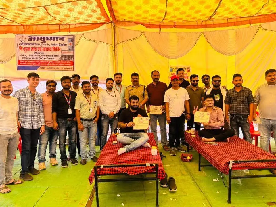 रक्तदान शिविर में 103 यूनिट रक्त एकत्र किया  लफ्ज़ वेलफेयर का आयोजन