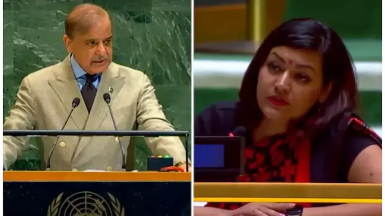 India launches scathing attack: संयुक्त राष्ट्र में भारत ने पाकिस्तान की आतंकवाद नीति पर तीखा हमला किया; पाक पीएम के भाषण को ‘दोगला’ करार दिया 