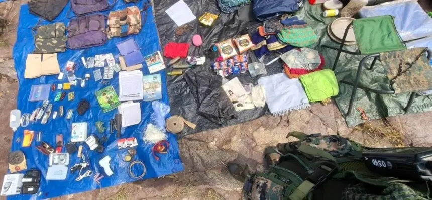 गरियाबंद पुलिस की बड़ी सफलता — मैनपुर के जंगलों से भारी मात्रा में नक्सली सामग्री बरामद, संयुक्त बलों ने सर्चिंग में हासिल की कामयाबी