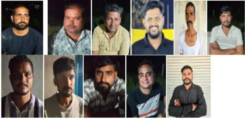Crime News: तोंगपाल में जुआ खेलते 11 गिरफ्तार, ₹1.15 लाख नकद बरामद