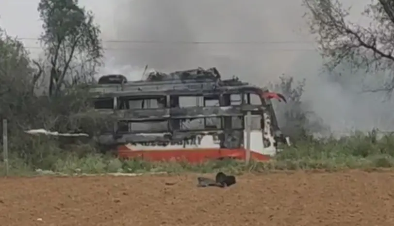 Big Breaking : मजदूरों से भरी बस में 11 हजार वोल्ट का करंट,  2 की मौत, मची चीख-पुकार 