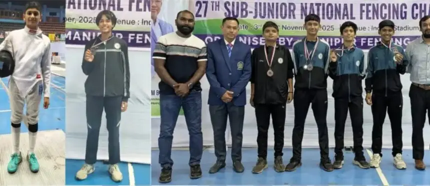 Sub-Junior Fencing Competition: छत्तीसगढ़ ने राष्ट्रीय सब-जूनियर तलवारबाजी प्रतियोगिता में जीते तीन पदक