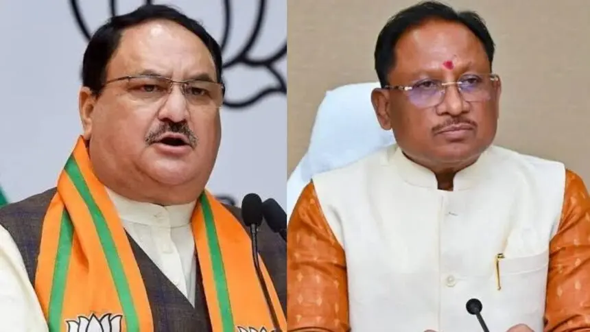 CG News : आज छत्तीसगढ़ आएंगे केंद्रीय मंत्री जे.पी. नड्डा, सीएम साय के साथ जनादेश परब कार्यक्रम में होंगे शामिल 