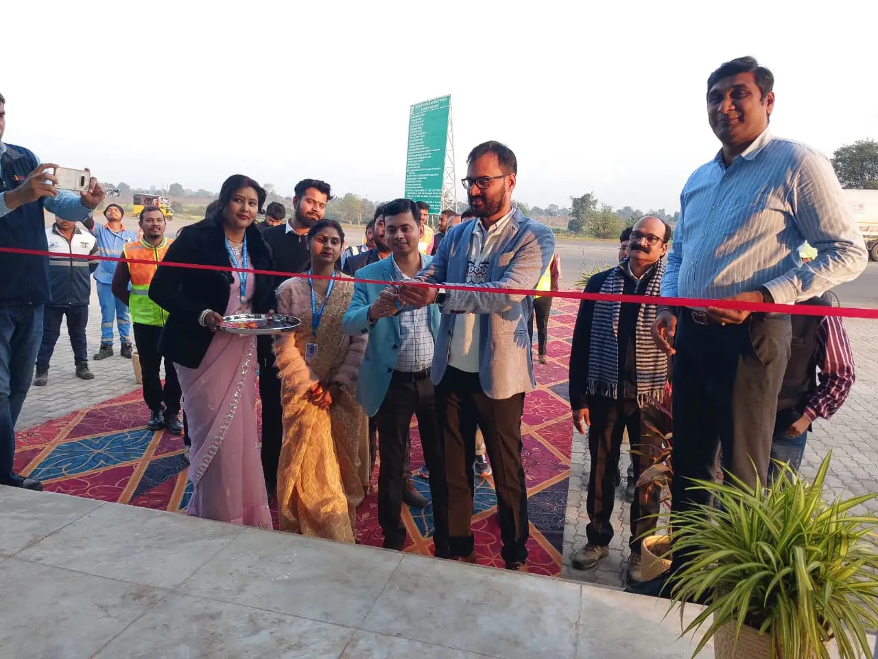 मोहतरा टोल प्लाजा पर ‘वूलू’ प्रीमियम महिला शौचालय का उद्घाटन