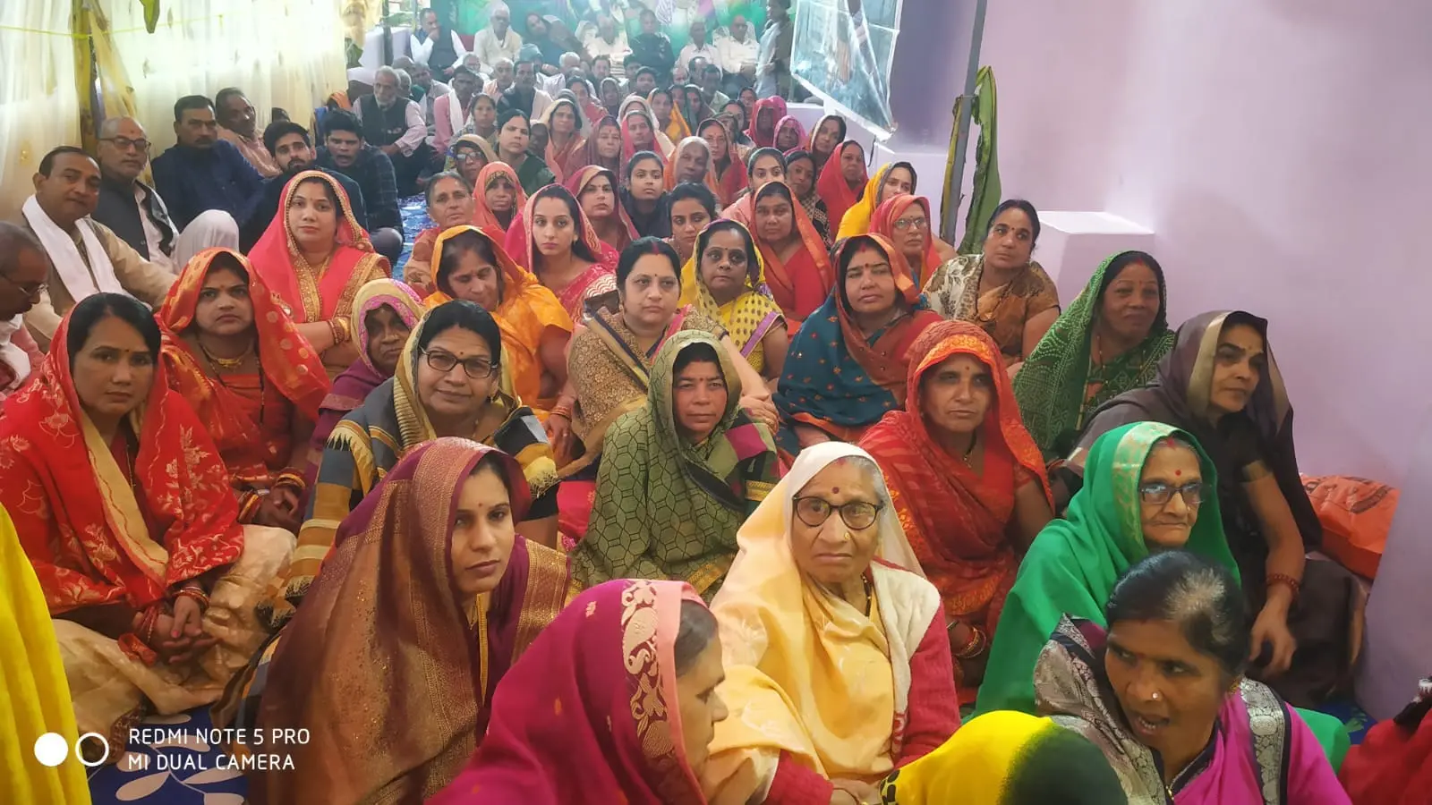 शिव मंदिर बाबाताल में देवी भागवत के दूसरे दिन उमड़ा श्रद्धालुओं का सैलाब