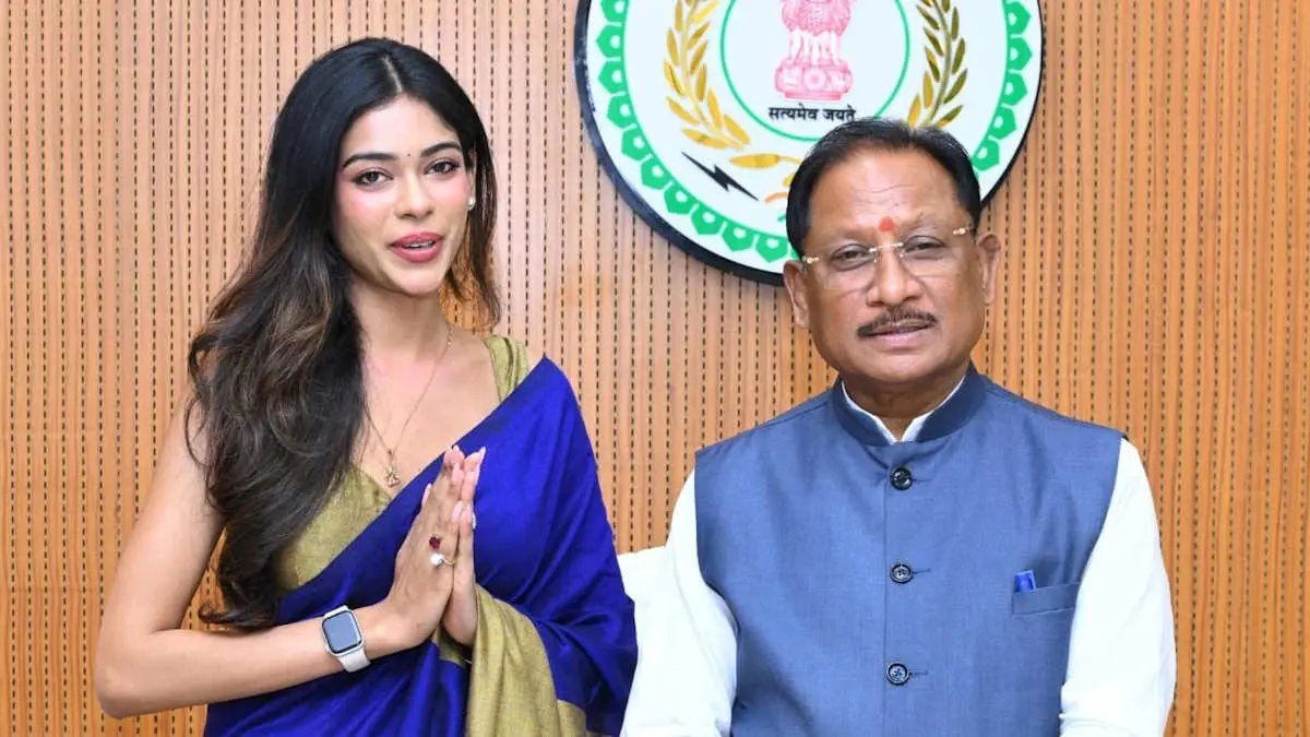 CG NEWS : मुख्यमंत्री साय से मिस इंडिया छत्तीसगढ़ अनुष्का सोन ने की सौजन्य मुलाकात