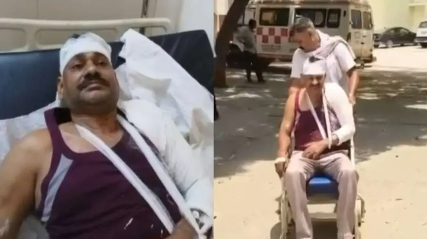 गांजा तस्कर को पकड़ने गई छत्तीसगढ़ पुलिस पर हमला! आरोपी ने चिल्लाया “चोर-चोर”, भीड़ ने जवानों को घेरकर पीटा