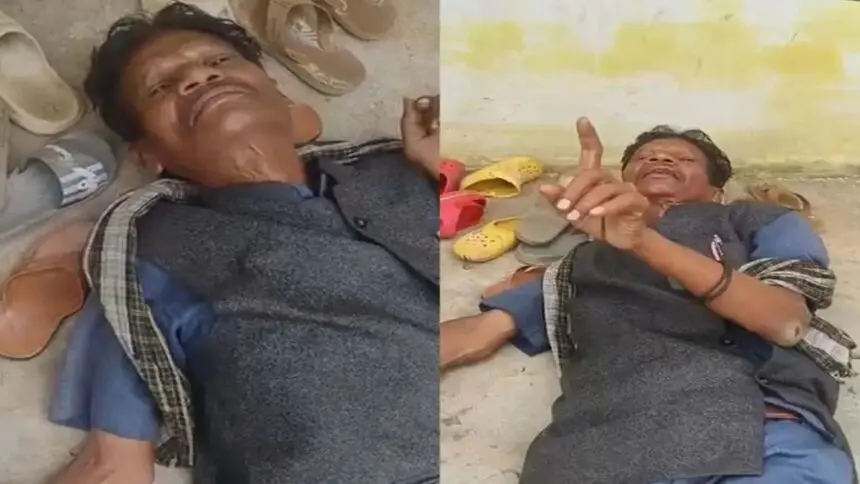 CG VIDEO : नशे में धुत होकर स्कूल पहुंचे प्रधान पाठक, जमीन पर लेटकर की गाली-गलौज, मचा हड़कंप