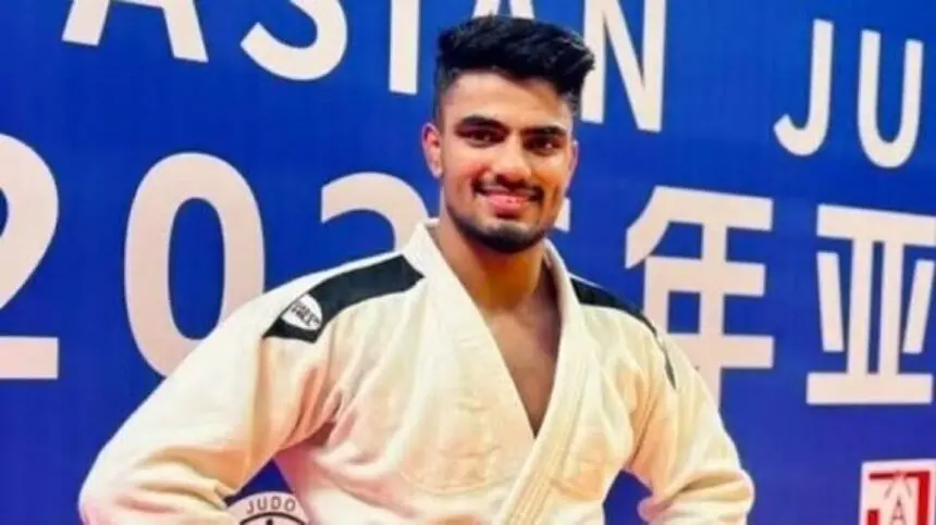 जूडो में भारत को मिली बड़ी खुशखबरी, हर्ष टोकस ब्रॉन्ज़ की दौड़ में, इनुंगनबी का सफर खत्म