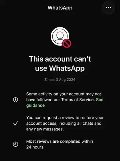 WhatsApp Update: हजारों WhatsApp अकाउंट 24 घंटे की समीक्षा में, अचानक बंद हुई सेवा से यूजर्स परेशान