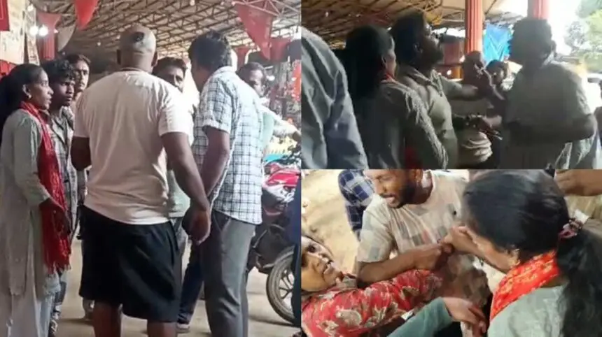 CG NEWS : महामाया मंदिर के बाहर दो पक्षों में जमकर विवाद, मारपीट और धमकी के आरोप, VIDEO वायरल