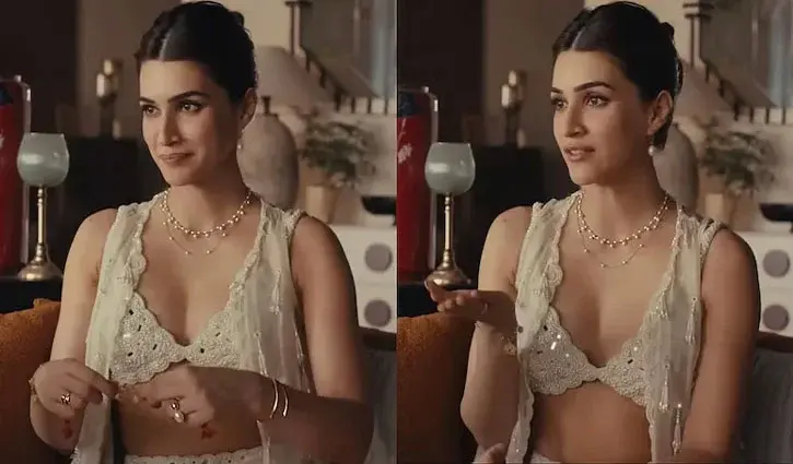 Entertainment News: राखी के ऐड पर बवाल! कृति सेनन के बोल्ड लुक और डॉग को राखी बांधने पर भड़के लोग, कंगना ने भी साधा निशाना