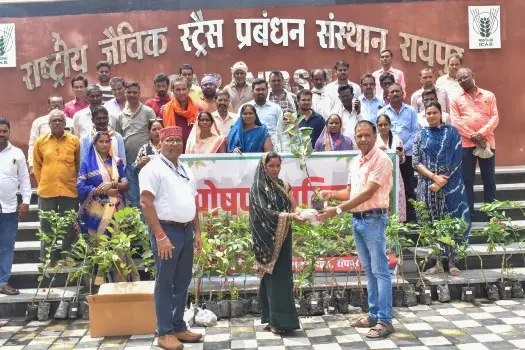 किसानों के लिए पोषण वाटिका पर प्रशिक्षण कार्यक्रम सम्पन्न