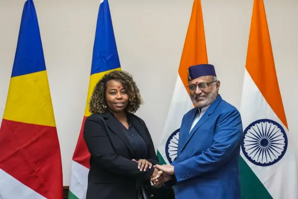 उपराष्ट्रपति सीपी राधाकृष्णन ने सेशेल्स संसदीय प्रतिनिधिमंडल से की मुलाकात, सहयोग बढ़ाने पर जोर