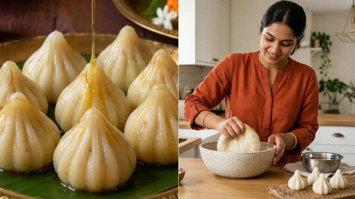 Ganesh Chaturthi Special: बप्पा को लगाएं परफेक्ट उकडीचे मोदक का भोग, इस ट्रिक से नहीं फटेगी परत, जानिए आसान तरीके