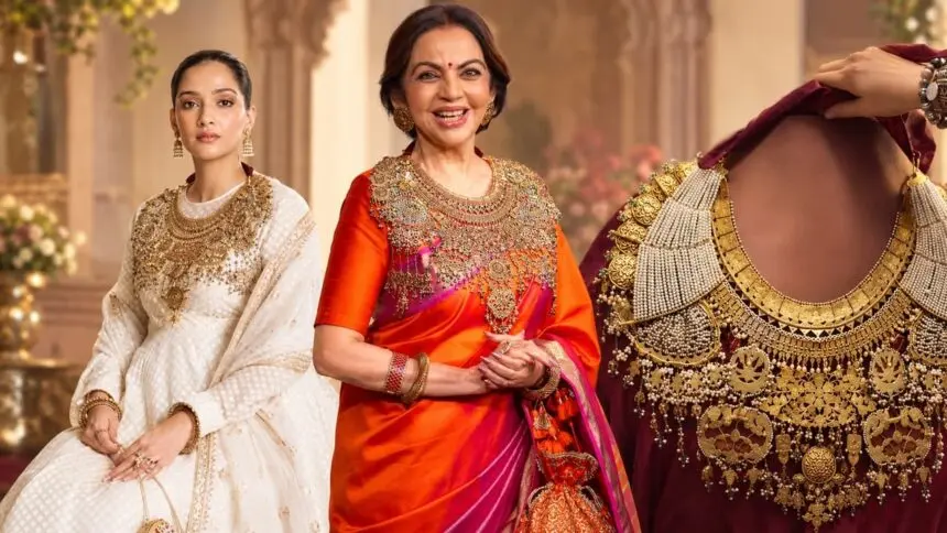 Entertainment News: नीता अंबानी का सिग्नेचर नेकलेस: 14 कारीगरों की 3 साल की मेहनत और सोनम कपूर का खास कनेक्शन