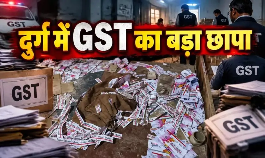 CG NEWS: सेंट्रल जीएसटी की बड़ी कार्रवाई: अवैध गुटखा फैक्ट्री पर छापा, 2 मशीनें और 30 बोरा गुटखा जब्त