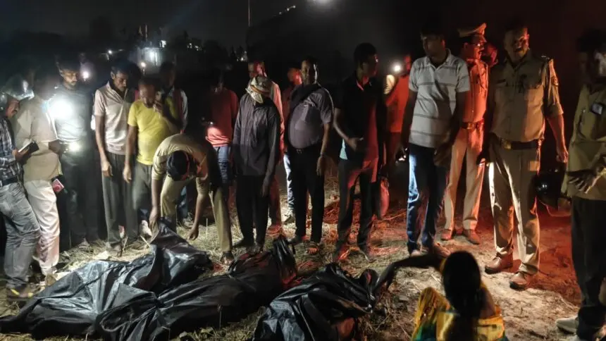 रेलवे ट्रैक पर खड़े 5 युवकों को ट्रेन से कटे, 4 की मौत और एक घायल