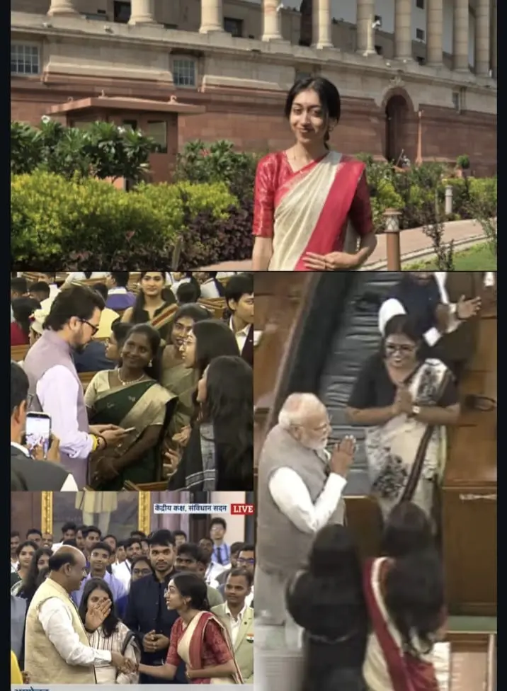 संसद भवन में छत्तीसगढ़ की धमक: युवा चेहरा प्रशंसा पांडे ने राष्ट्रीय मंच पर दर्ज कराई मजबूत मौजूदगी