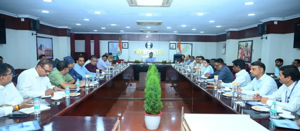 राष्ट्रपति श्रीमती द्रौपदी मुर्मू के छत्तीसगढ़ प्रवास की तैयारियों के संबंध में लोकभवन में बैठक आयोजित…..