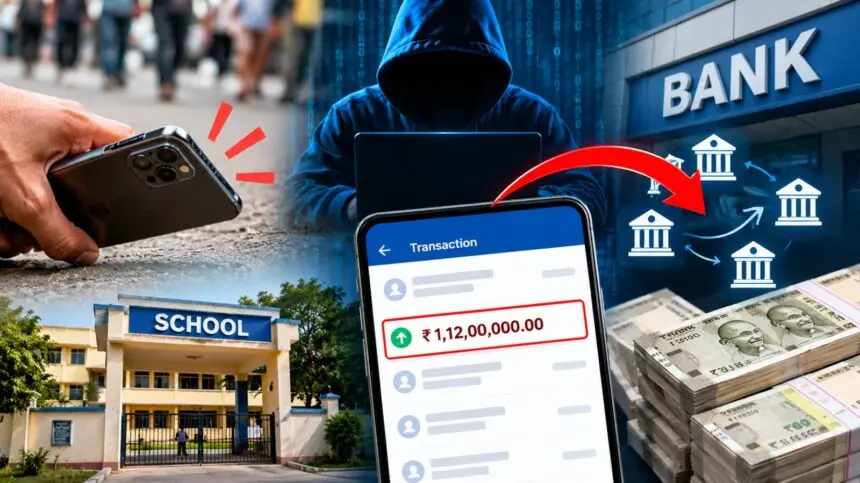 CG CYBER FRAUD : मोबाइल गुम होते ही 1.12 करोड़ का ट्रांजेक्शन, स्कूल के खाते का साइबर ठगी में इस्तेमाल