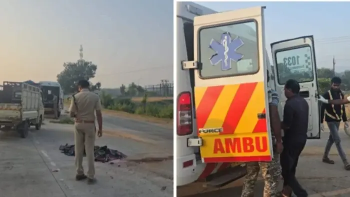 CG ACCIDENT NEWS : दशहरा मेला देखकर लौट रहे दो लड़कों की मौत, ट्रेलर ने मोपेड को पीछे से मारी थी टक्कर